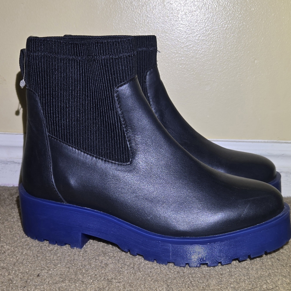 Women's Blue Secret Celebrity boots